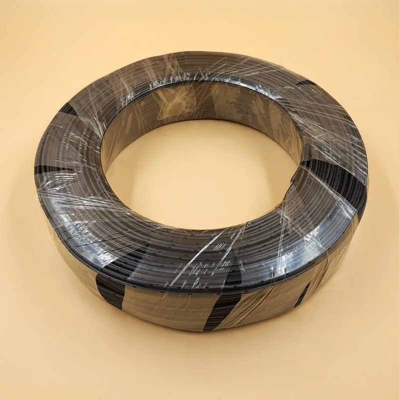 100m/roll 3core BLACK PVC covered flat cable 3*0.75mm² | Лампы и освещение