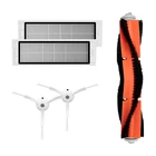 Запчасти для робота-пылесоса Xiaomi Roborock S50 S51, фильтр НЕРА-2 шт., боковая щетка-2 шт., роликовая щетка-1 шт., аксессуары