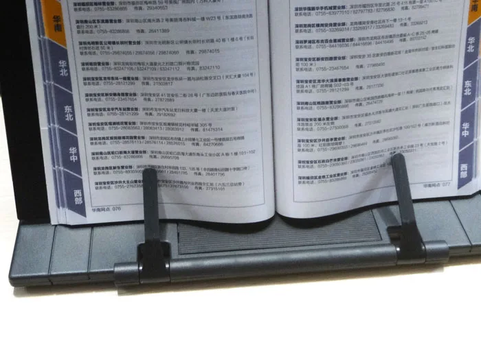 Портативный держатель для книг складная подставка планшета компьютера полка