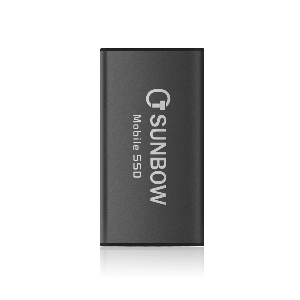 TC SUNBOW чехол последнего дизайна Портативный SSD USB3.0 250 ГБ 368/342 Мб/с 500 Гб 372/368 МБ/с. внешний твердотельный
