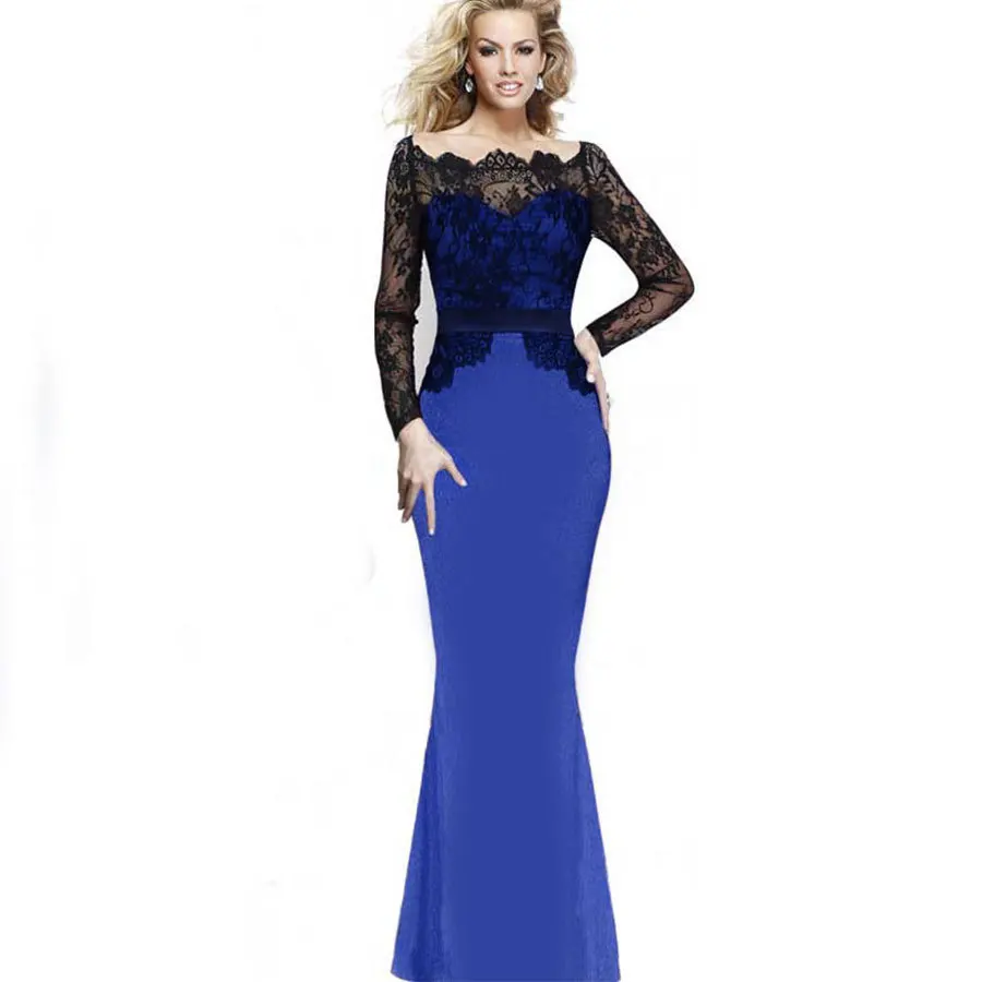 2017 Для женщин Длинные вечерние платье летние элегантные свадебные халат Винтаж