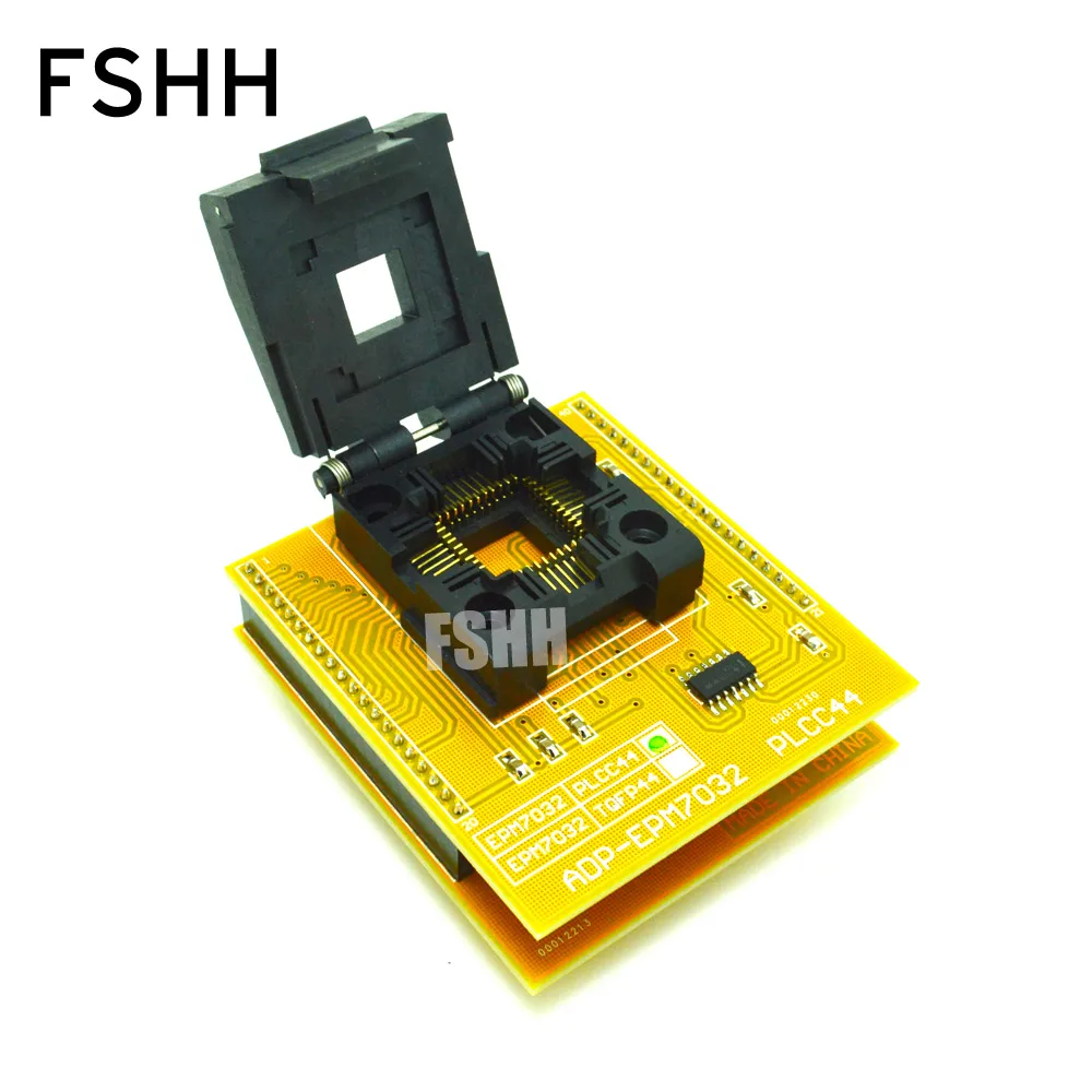 TEST Detect ADP-EPM7032 programmer adapter for ALL-11 programmer PLCC44 to DIP40 socket ADP-EPM7032 adapter best price carprog full v4 1 21 adapter programmer with all softwares radios odometers dashboards immobilizers