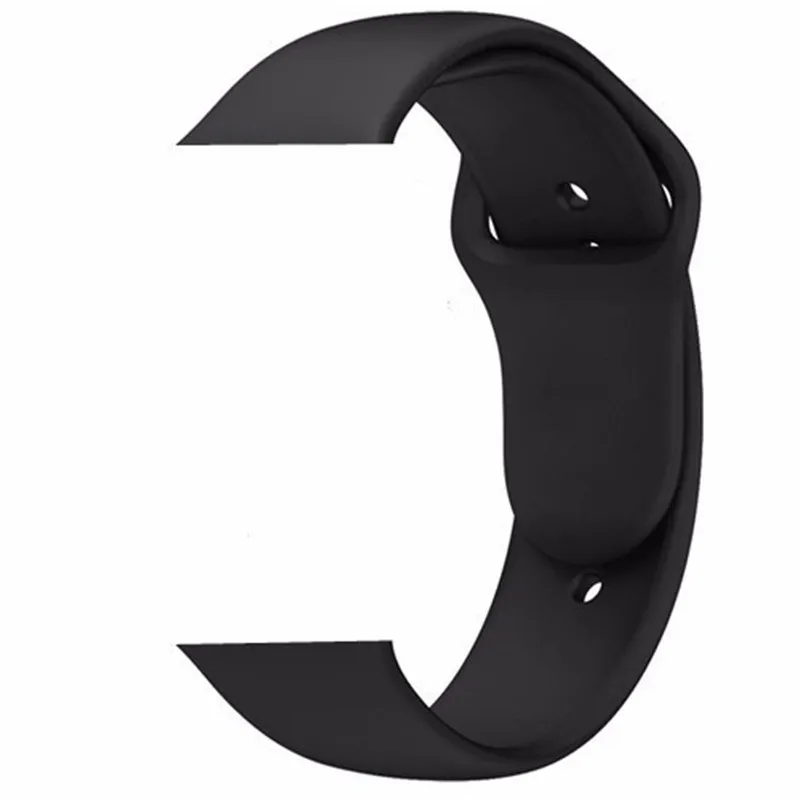 38 мм 40 мм 42 мм 44 мм спортивный мягкий силиконовый ремешок для часов Apple Watch серии 1 2 3 4 Сменный ремень наручный ремешок для iWatch