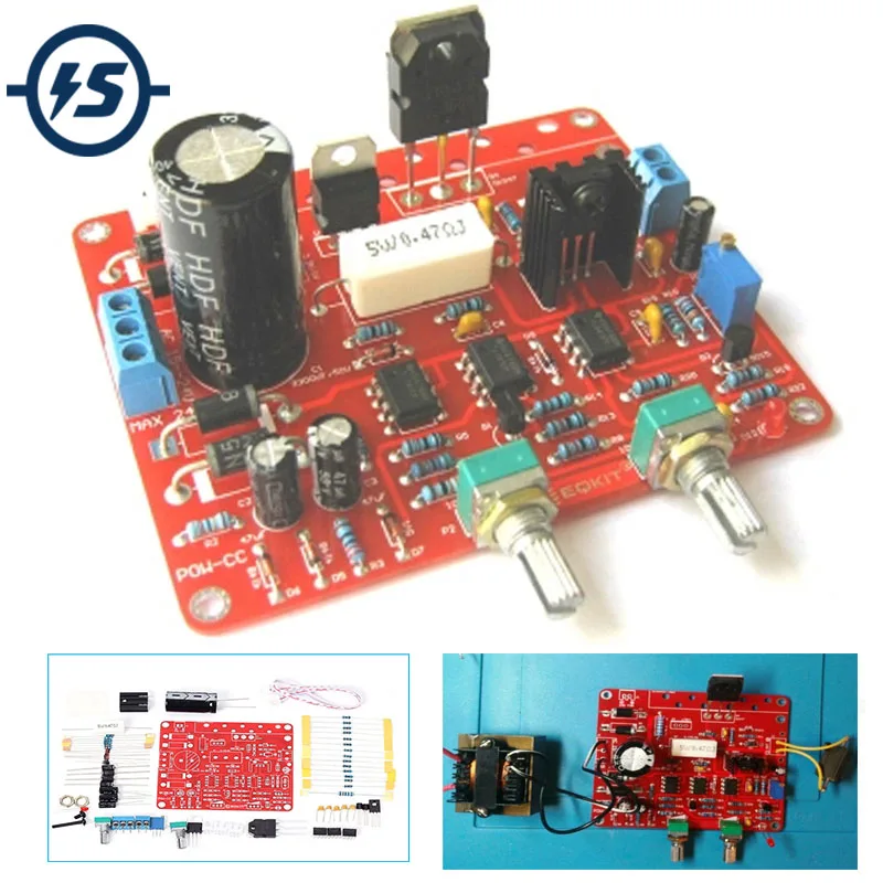 Блок питания DIY Kit AC-DC Регулируемый DC Регулируемый источник питания CVCC AC 15-24 В к DC 0-30 в 2mA-3A Регулируемый блок питания