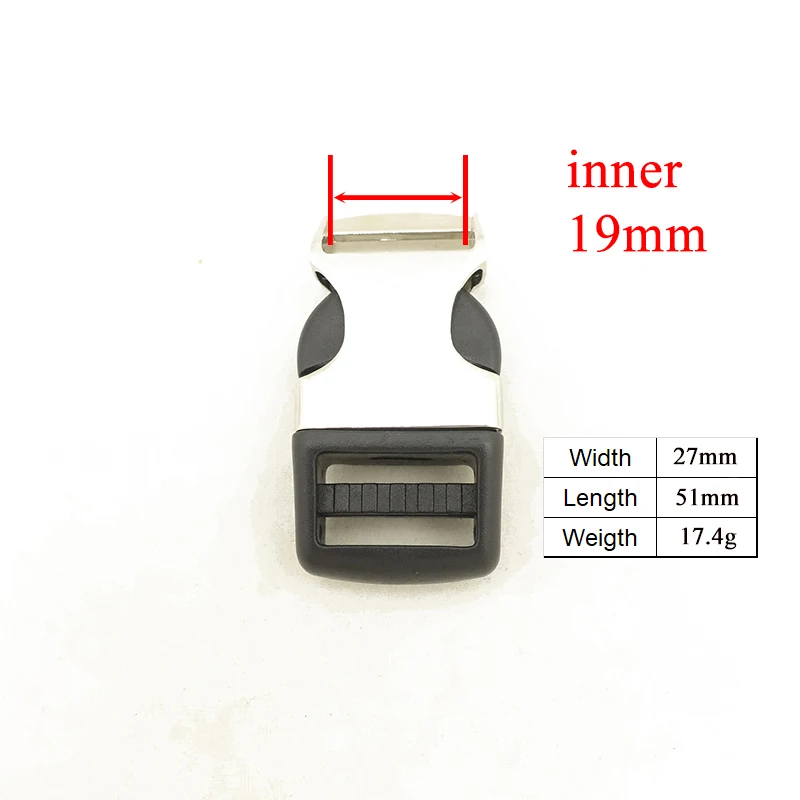 Контурные пластиковые пряжки Прочная Фурнитура для 20 миллиметрового Паракорда