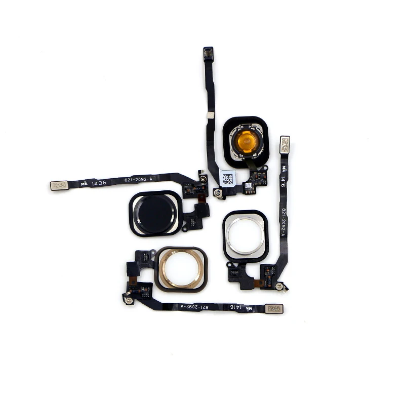 1pcs/lot TOONDEEN Home Button Key Flex Cable For iPhone 5G 5S 5C SE 7G 7Plus 8G 8 Plus 7+ 8+ Sensor Ribbon Assembly | Мобильные