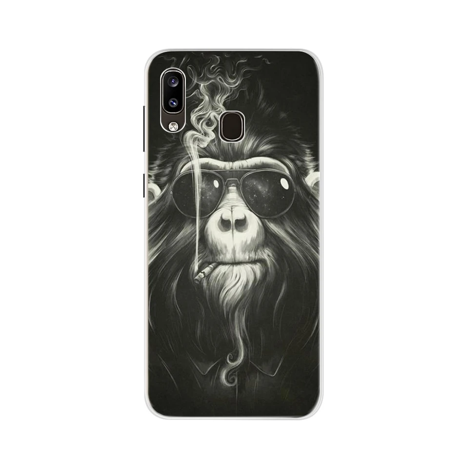 6,4 ''цветочный чехол для samsung Galaxy A30 чехол силиконовый мягкий ТПУ чехол бампер для samsung A20 A 30 A305F SM-A305F чехол для телефона