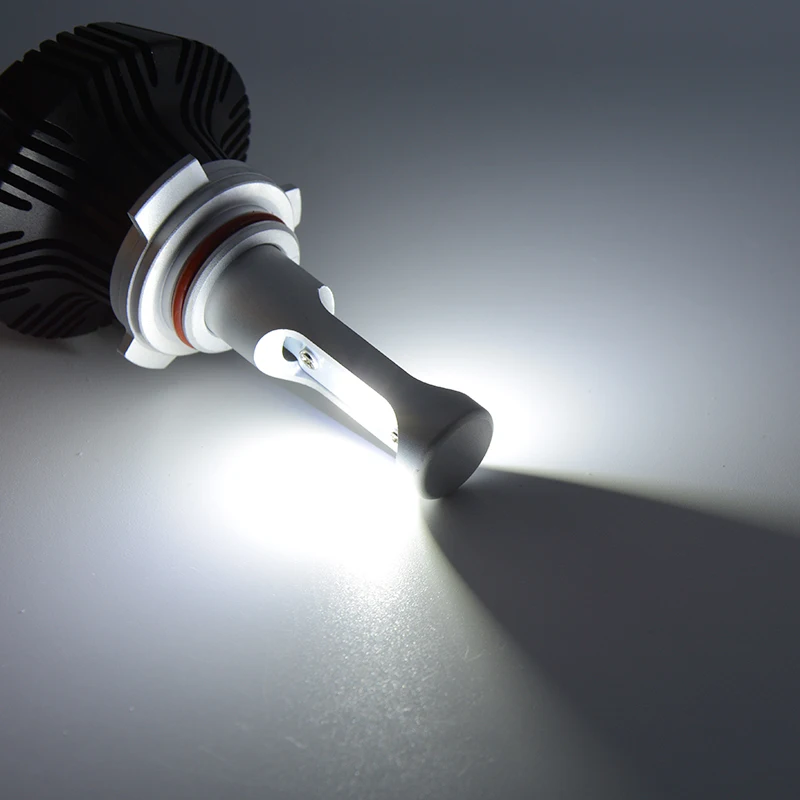 Yeslight H1 H3 H4 H7 H11 9005 HB3 9012 9006 HB4 50 Вт 8000LM G7 светодиодная фара автомобильный комплект