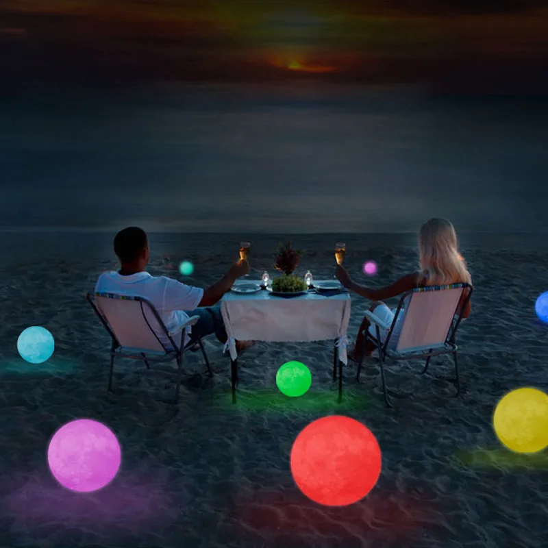 &quotЛучшая&quot луна лампа 3D печать светодиодный ночник лунный свет USB