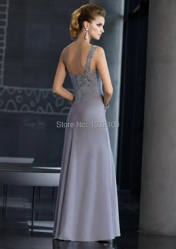 New Sweetheart Beaded A-Line Long Chiffon Evening Dress Fashion Floor-Length One Shoulder Party Prom | Свадьбы и торжества
