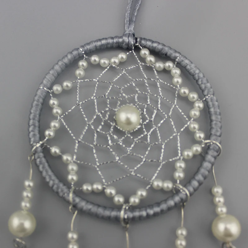 Nordic small dream catcher car dream catcher handmade dreamcatcher white moon dreamcatcher gift for girls for kids for women