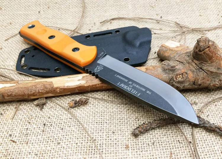 2 Цвет! Горячие Топы братья бушкрафт Fieldcraft Тактический фиксированный нож G10 7Cr17Mov универсальные ножи для выживания высокое качество EDC