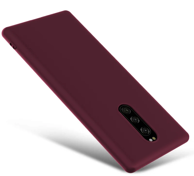 X-Level Мягкий силиконовый чехол для sony Xperia 1 5 X Level Ультратонкий матовый ТПУ защитный чехол для Xperia 8