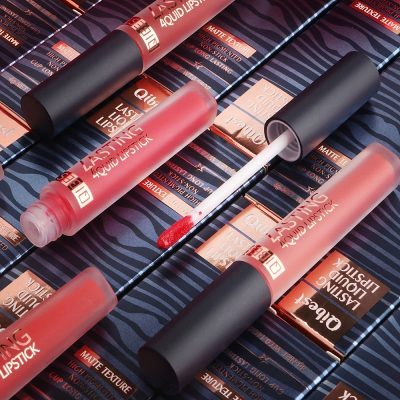 Кремовый блеск для губ стойкий водонепроницаемый антипригарный стакан