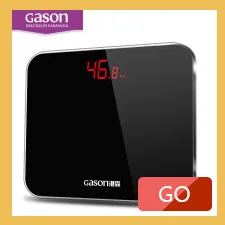 GASON A2 весы напольные для ванной тела точность LCD бытовые дисплей электронные цифровые сталинит(180 кг = 400lb/0.1 кг