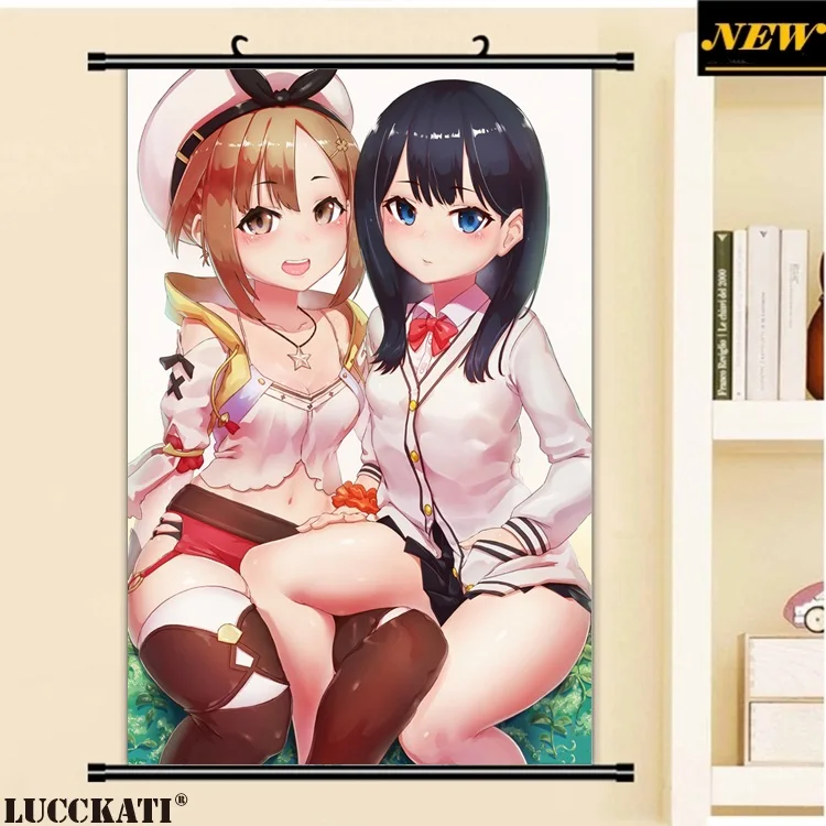 40X60 см ателье Ryza игровая серия Reisalin Stout Сексуальная лоли клитор мультфильм плакат с героями аниме картина прокрутки холст живопись
