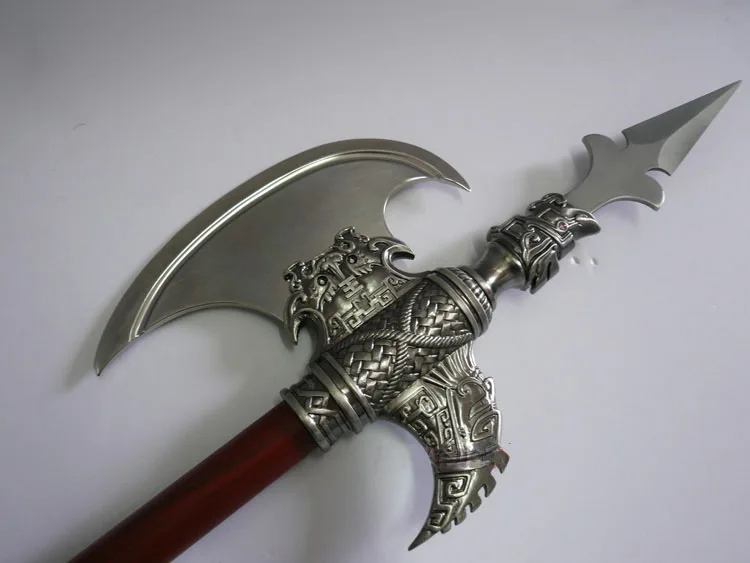 S0157 EXORCIZING DEMON CONJAL POLEARM горный топор наконечник копья металлическая ручка 33&quot |