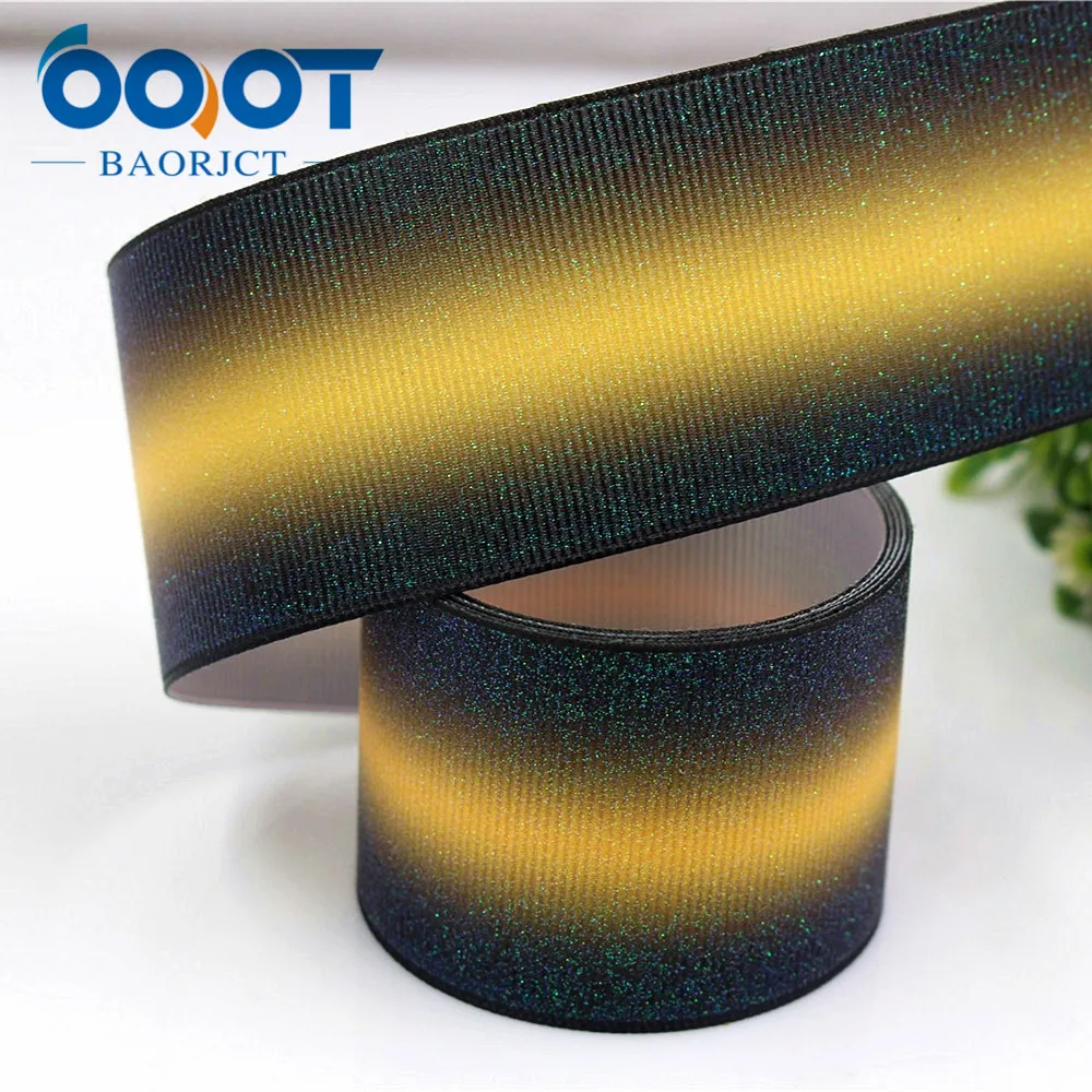 OOOT BAORJCT 181161 38 мм 10 ярдов ленты для вспышки термопечать grosgrain Свадебные аксессуары