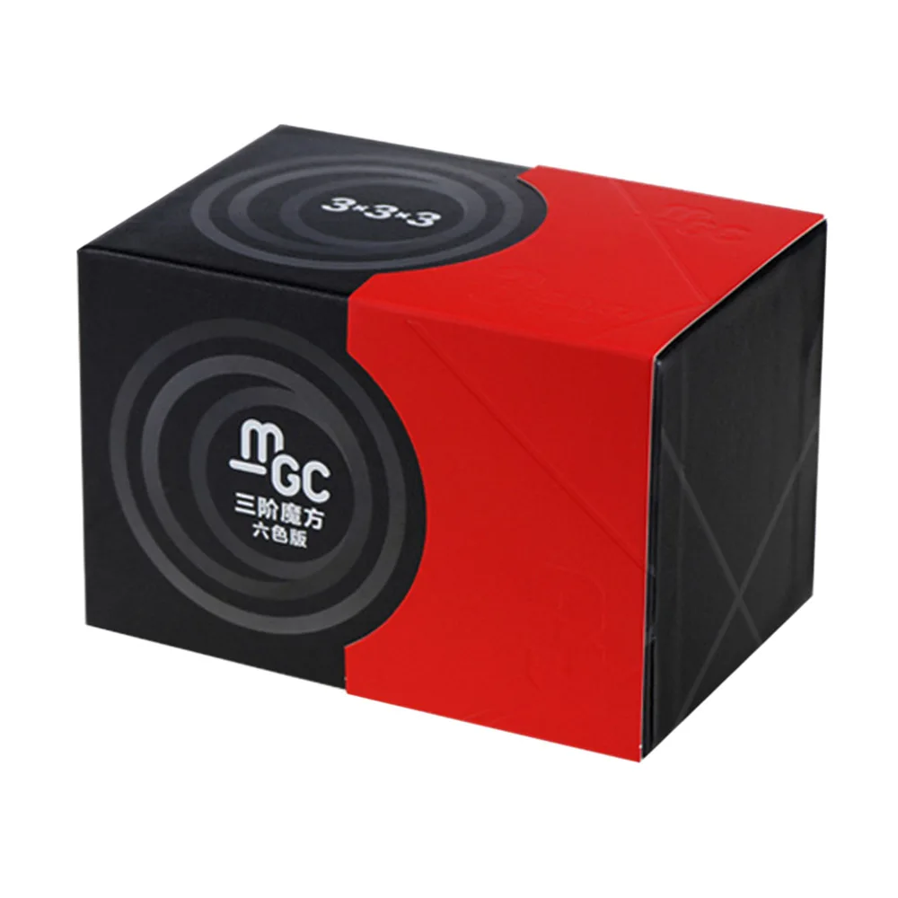 Yj MGC 3x3x3 Магнитный Нео Куб Магия Черный/Смешанные Цвета Головоломка Скорость для Тренировки Мозга Игрушки Для Детей Взрослых.
