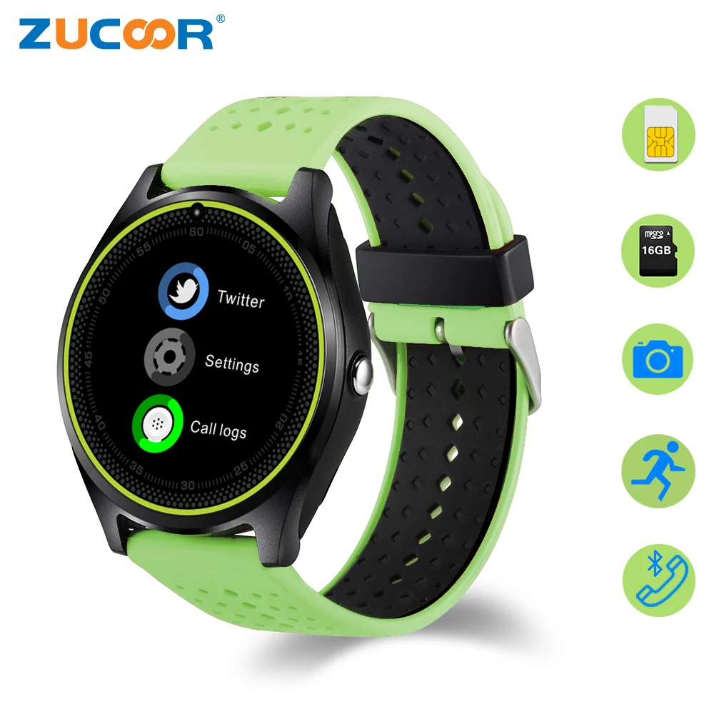 Zucoor Smart наручные часы SIM карты с часами Камера rb70 Фитнес трекер дамы Цифровой Relogio