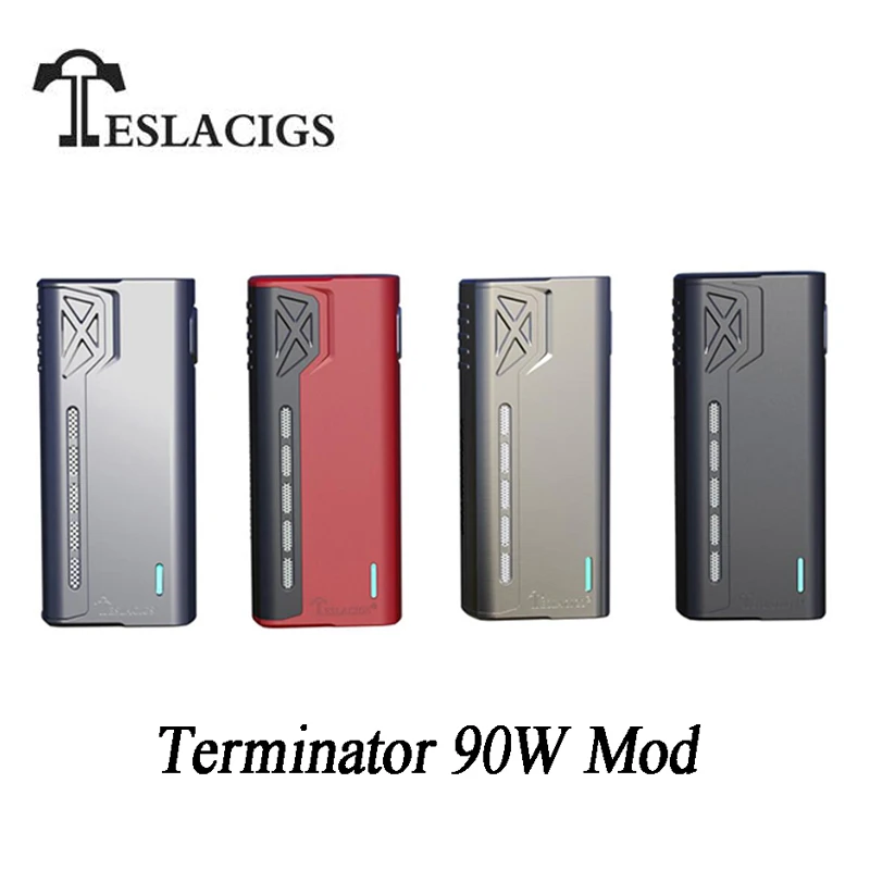 Новый оригинальный Teslacigs Терминатор 90 Вт коробка мод Tesla Vape Fit 18650 батарея