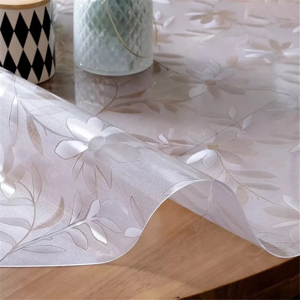 Coreopsis ПВХ водонепроницаемый маслонепроницаемый круглый скатерть для стола