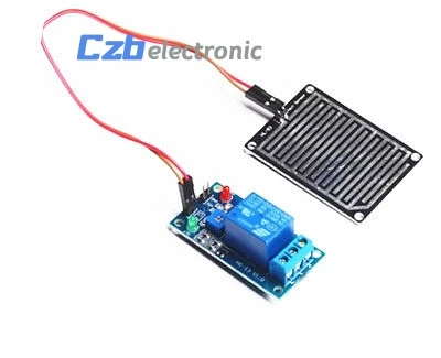 1 шт 12 v дождевой Модуль управления датчика дождя влага на листьях Новинка|moisture