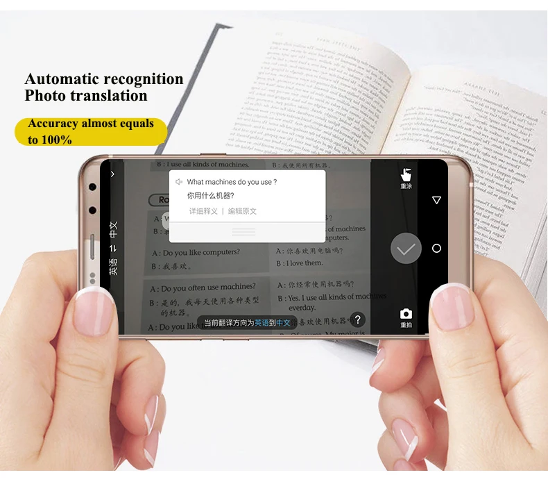 Intertalk S089 плюс голосовой переводчик 5 7 &quotпочерк экран многоязычный 32G фото с