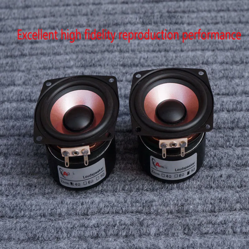 2 5 дюймовый динамик HiFi Полнодиапазонный разъем высокая чувствительность