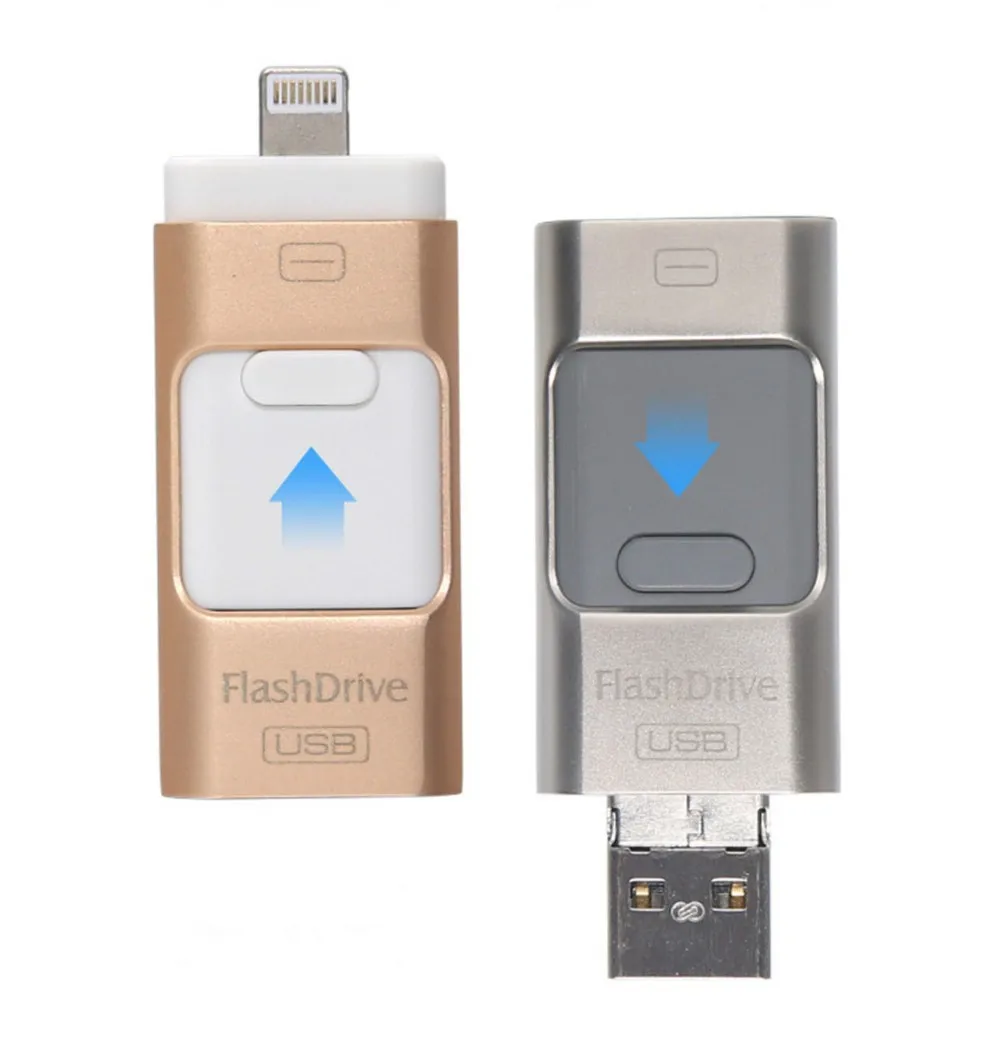 Новейший i Flash iFlash Drive HD u диск микро USB интерфейс 3 в 1 для Android/iPhone 5/6/5s/6plus 8 iPad iPod/PC/MAC