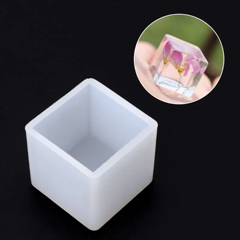 

Silicone Mold 3D Cube DIY Desk Decoration Jewelry Making Pendant Tools Handmade Gifts Crafts Epoxy Resin Molds 40mm m1