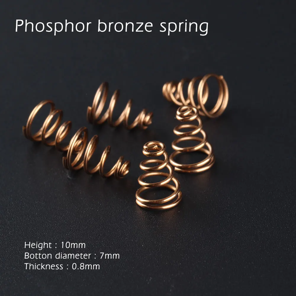 Фосфористая бронзовая пружина для фонарика DIY|spring|spring diy |