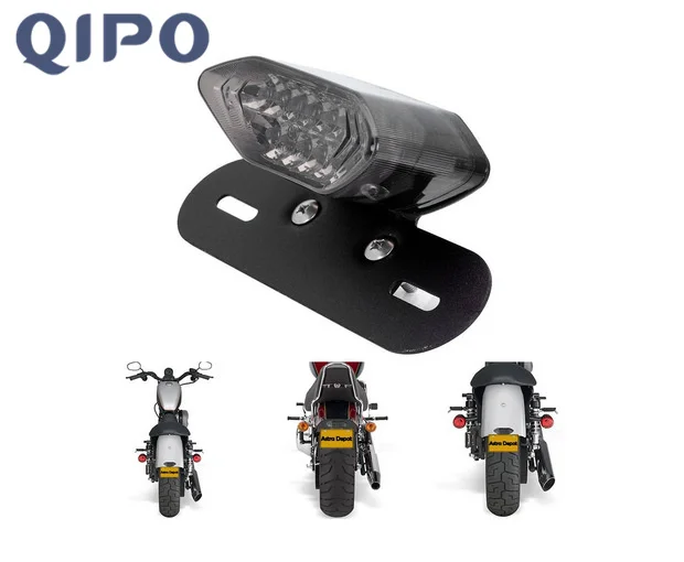 Светодиодные лампы QIPO для мотоциклетных объективов стоп сигнал сигнал|signal led|signal