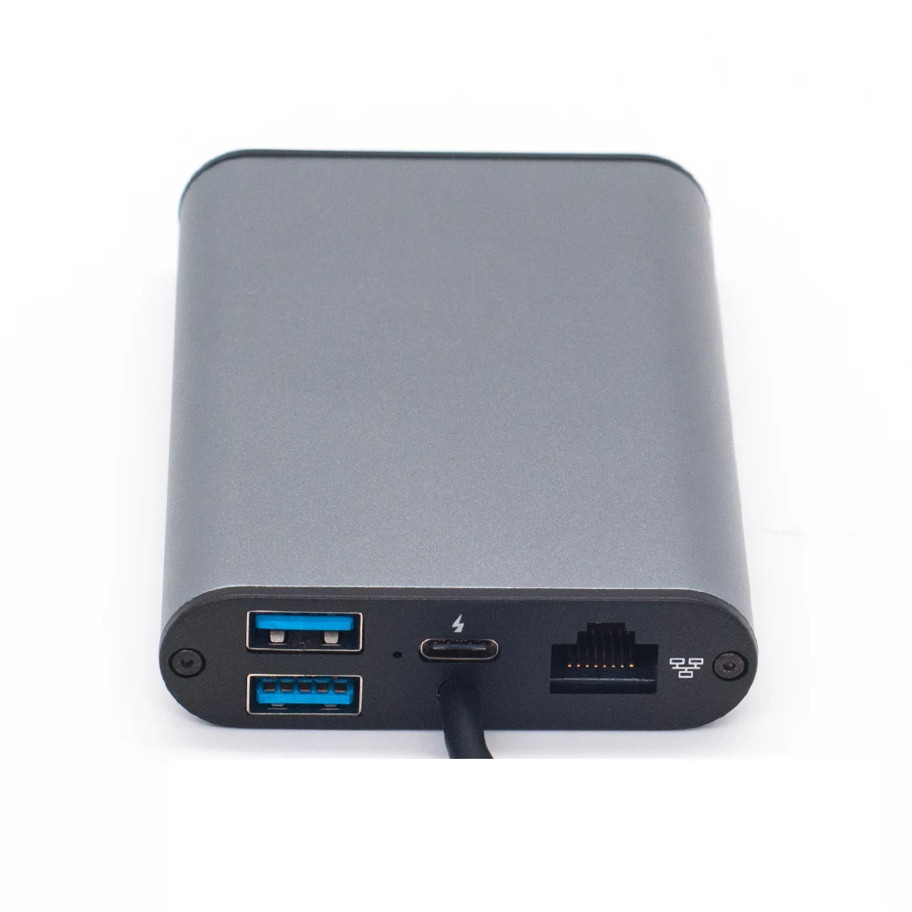 USB c концентратор с 4 К HDMI VGA ethernet 2 3.0 Порты тип Мощность доставки и разъёмы для MacBook
