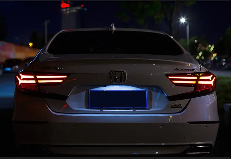 Автомобильный стильный задний фонарь, задний фонарь, чехол для Honda Accord светодиодный задний фонарь, чехол для Accord, задний фонарь, крышка багажника