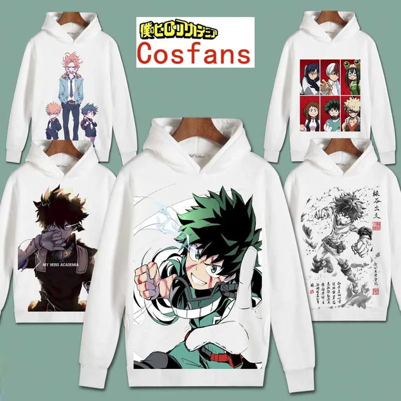 Мой герой академический Косплей Todoroki Shoto пуловер свитшоты Boku no Hero academic Izuku Midoriya