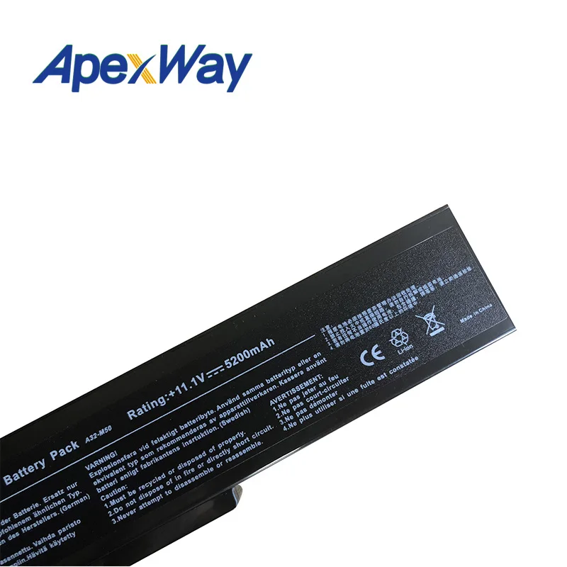 Аккумулятор для ноутбука Asus N61 N61J N61D N61V N61VG N61JA N61JV N53 A32 M50 M50s N53S N53SV|laptop battery|battery for