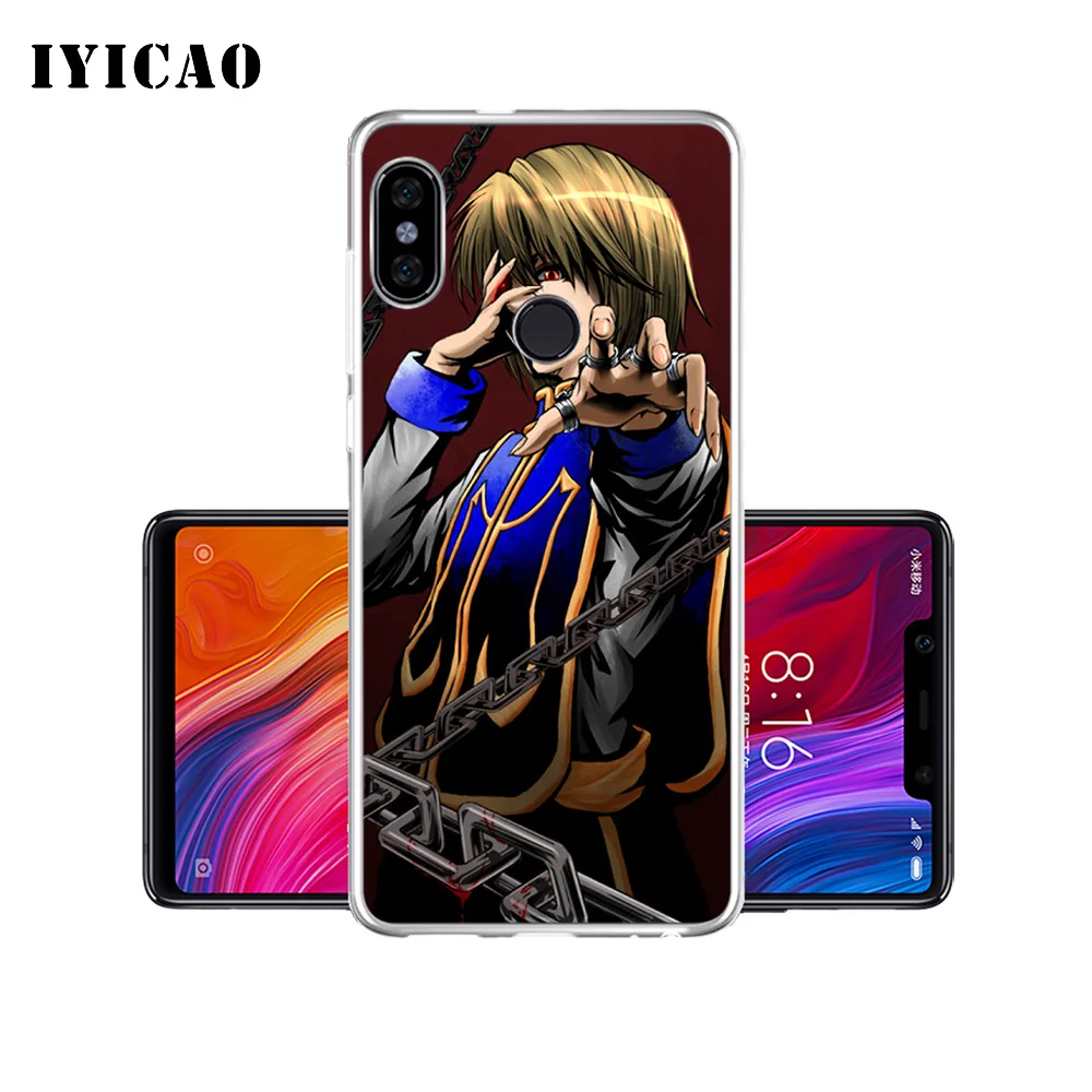 IYICAO hunter x кошка мультфильм мягкий силиконовый чехол для телефона Xiaomi mi 9 8 SE 6 A1 A2 Lite
