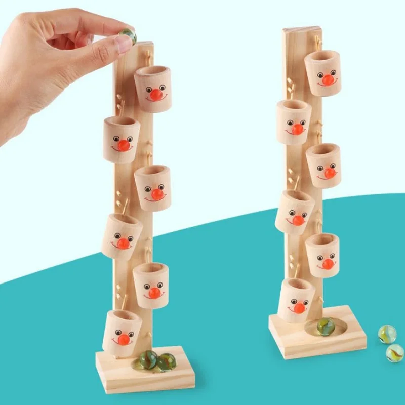 Веселый клоун подвижный шар marbles мальчики и девочки игра игрушки семейные