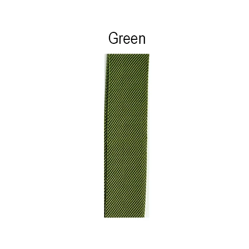 Green Миланская петля, ремешок для Apple Watch, серия 4, 44 мм, 40 мм, высококачественный браслет из нержавеющей стали, ремешок для Apple watch 3, 42/38 мм - Цвет: Green