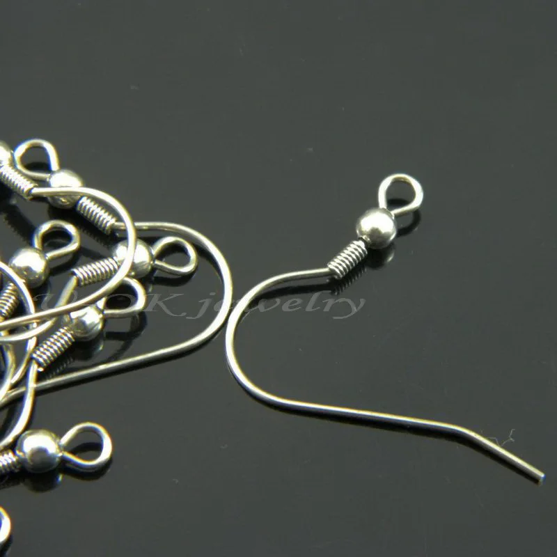 Wholesale Jewelry Findings Surgical Stainless Steel Earring Hooks Nickel Free F006 | Украшения и аксессуары