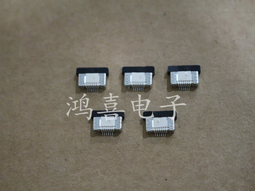 

WZSM New FFC FPC connector socket 0.5mm pitch 6pin 12pin 54pin 14pin 20pin 26pin 28pin Get down the drawer