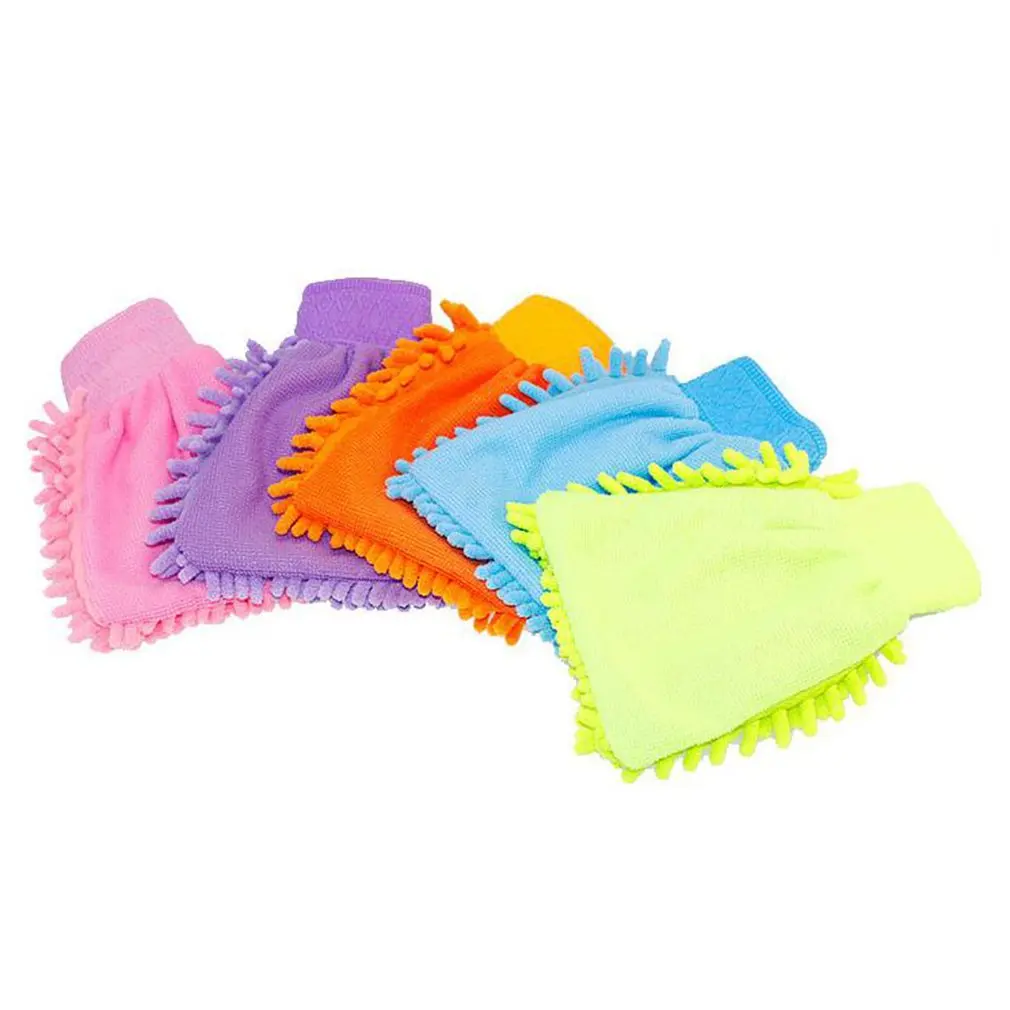 Синельные сверхтонкие волоконные односторонние чистящие автомобильные