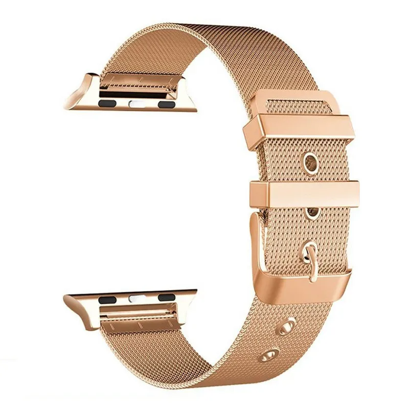 Stainless Steel Metal Watch Strap for Apple Band 40mm/44mm/42mm/38mm Watchband Bracelet Iwatch Series 4/3/2/1 | Наручные часы