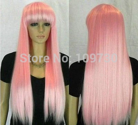 Jj 0011203 Bang КОСПЛЕЙ Костюм Партия Длинные Прямые Парик парики|wig heat|wigs short hair styleswig tape