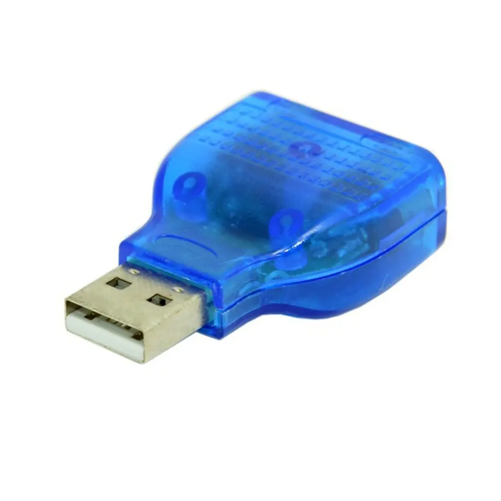 USB штекер в двойной PS2 Женский адаптер конвертер использовать для клавиатуры мышь