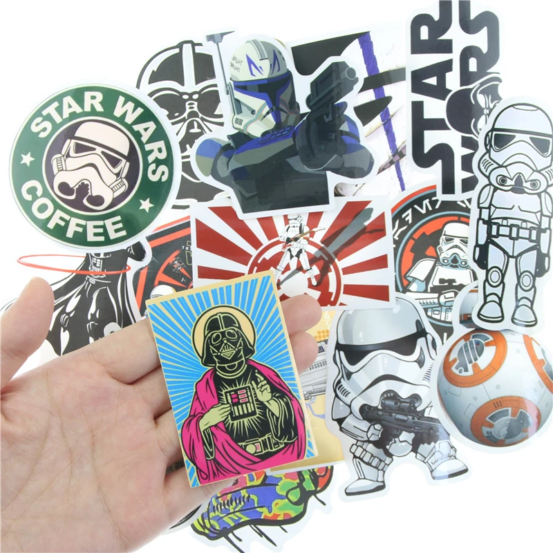 25 видов Звездные войны водяная топливная Кепка креативная наклейка для