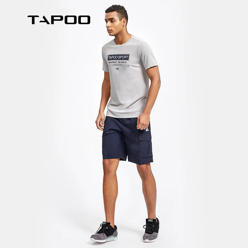 2018 tapoo весной и летом Для мужчин футболка новый короткими рукавами Мужчин's