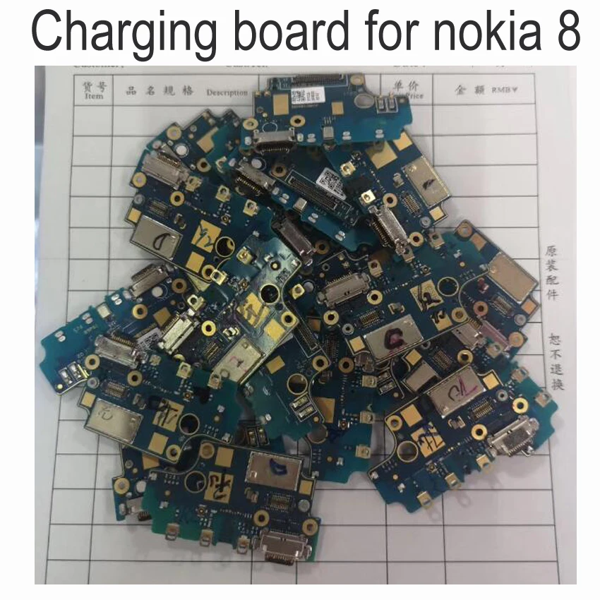 Гибкий кабель для зарядного устройства с USB портом замены платы Nokia 8|Шлейфы