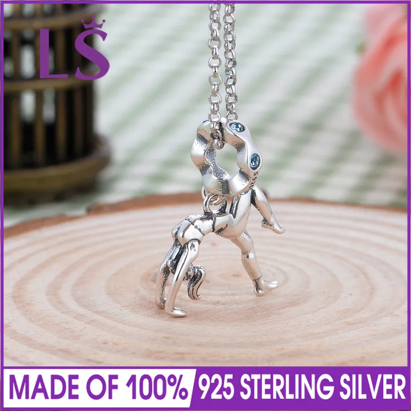 LS Fashion 925 Sterling Silver Sports Charms&ampBeads Fit Original Necklace Bracelet Pendant DIY Jewelry Making | Украшения и